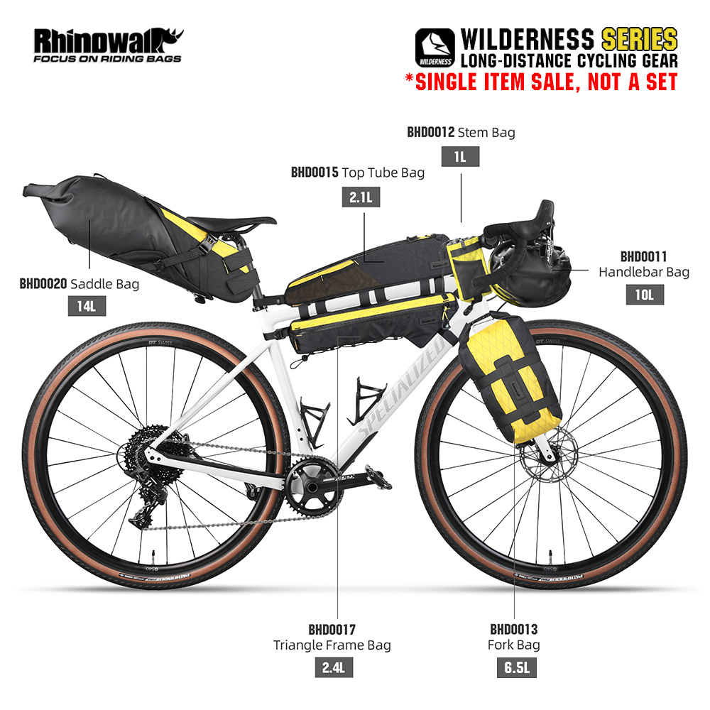 Cycling Gear Duffle - Rhino walk Bike Langstrecken-Fahrrad ausrüstung Wählen