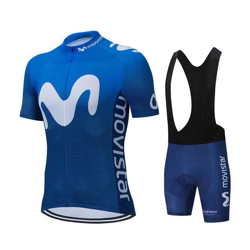 Cycling Gear Leaderboard - Neue Sommer Movistar Team Radfahren Jersey