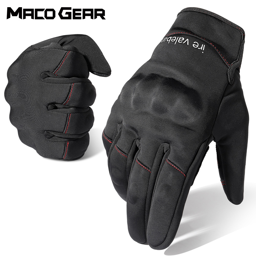 Cycling Gear Display - Winter Motorrad Handschuhe Touchscreen Thermische Winddicht