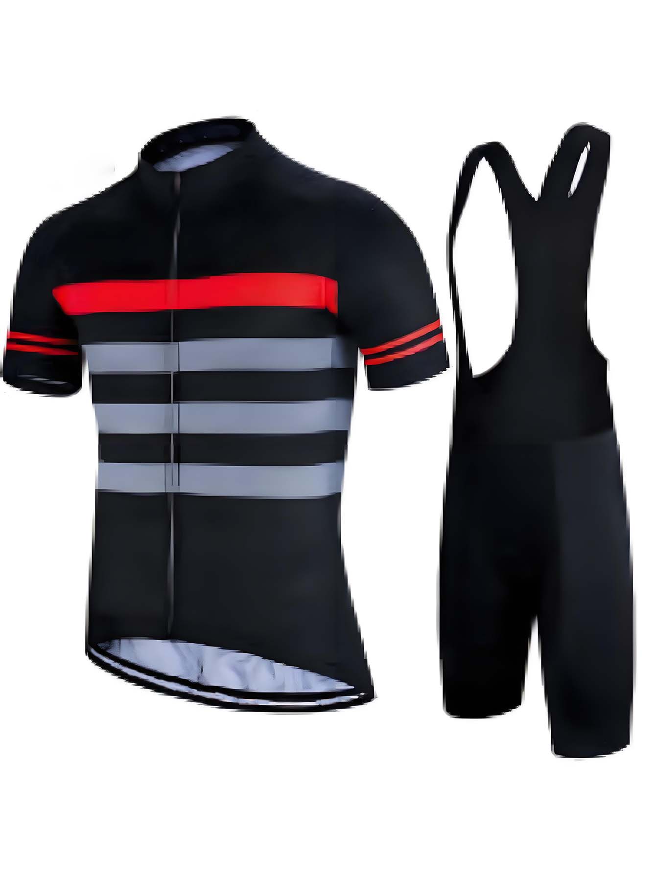 Cycling Gear Apparel - Herren-Radtrikot- und Shorts-Set, Fahrradbekleidung, T-Shirts, Mountainbike-Kleidung,