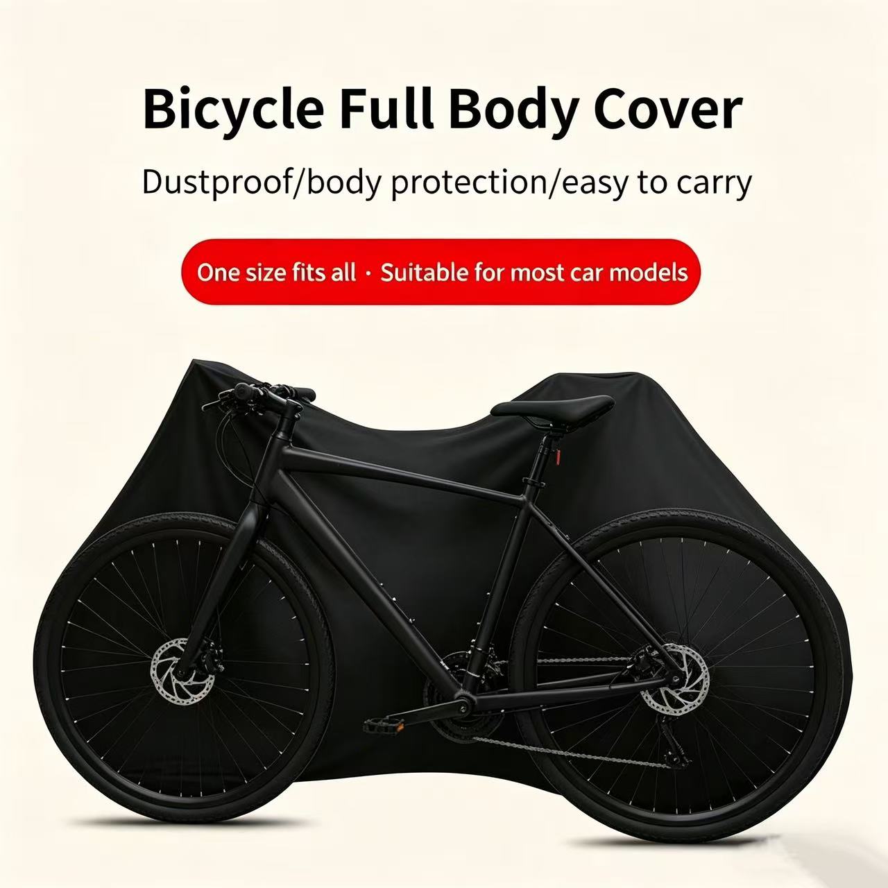 Cycling Gear Duffle - Fahrrad-Schutzhülle MTB Fahrrad-Schutzausrüstung Staubschutz für Räder