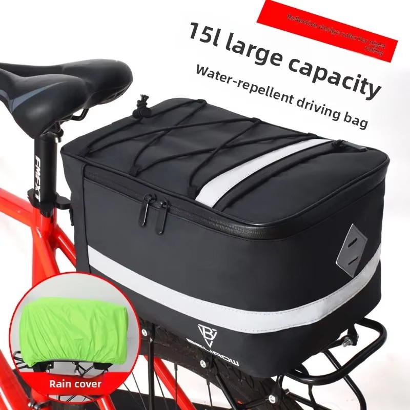 Cycling Gear Shelf - 8L/15L Fahrradrücken Kameltasche Mountainbike Rücksitztasche, Rücksitzregal