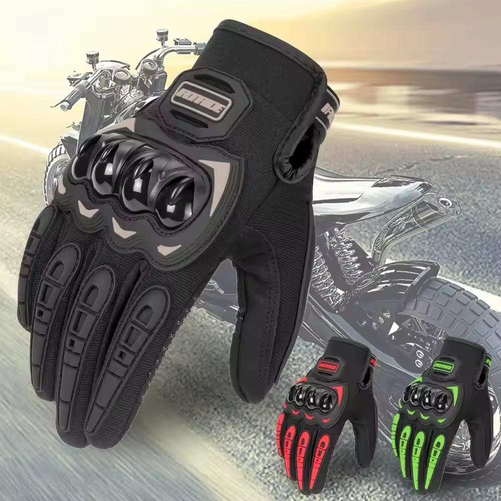 Cycling Gear Display - Motorrad Handschuhe Männer Touchscreen Moto Racing
