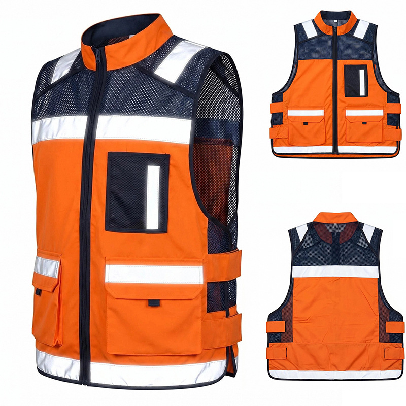 Cycling Gear Vest - AYGHK Reflektierende Sicherheitsweste für Führungskräfte, geeignet
