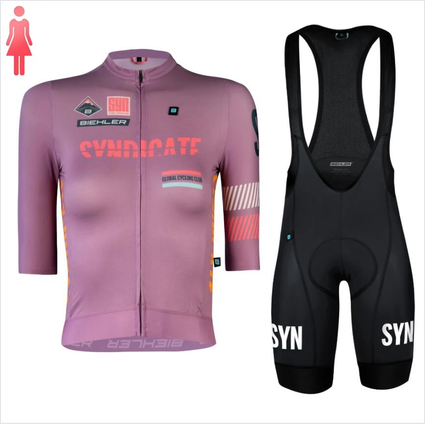 SYN Lila Kurzarmtrikot und rot – Cycling Gear Apparel Bewertung und Preis