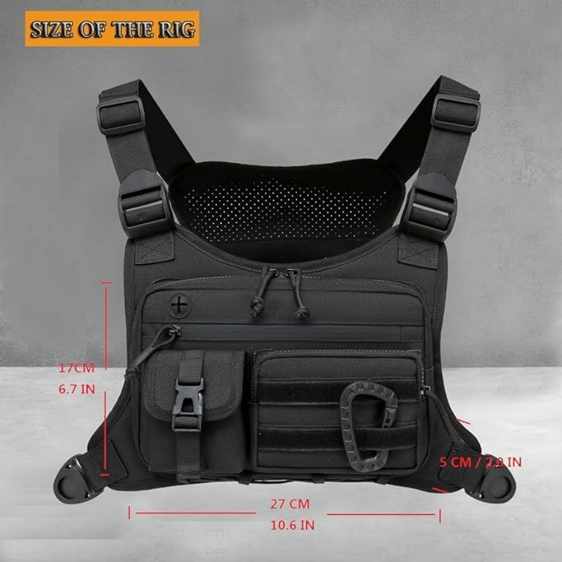 Taktische Brusttasche Herren W – Cycling Gear Vest Bewertung und Preis