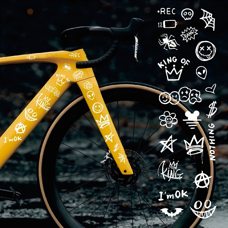1 Set Graffiti-Animations-Aufk – Cycling Gear Organizer Bag Bewertung und Preis