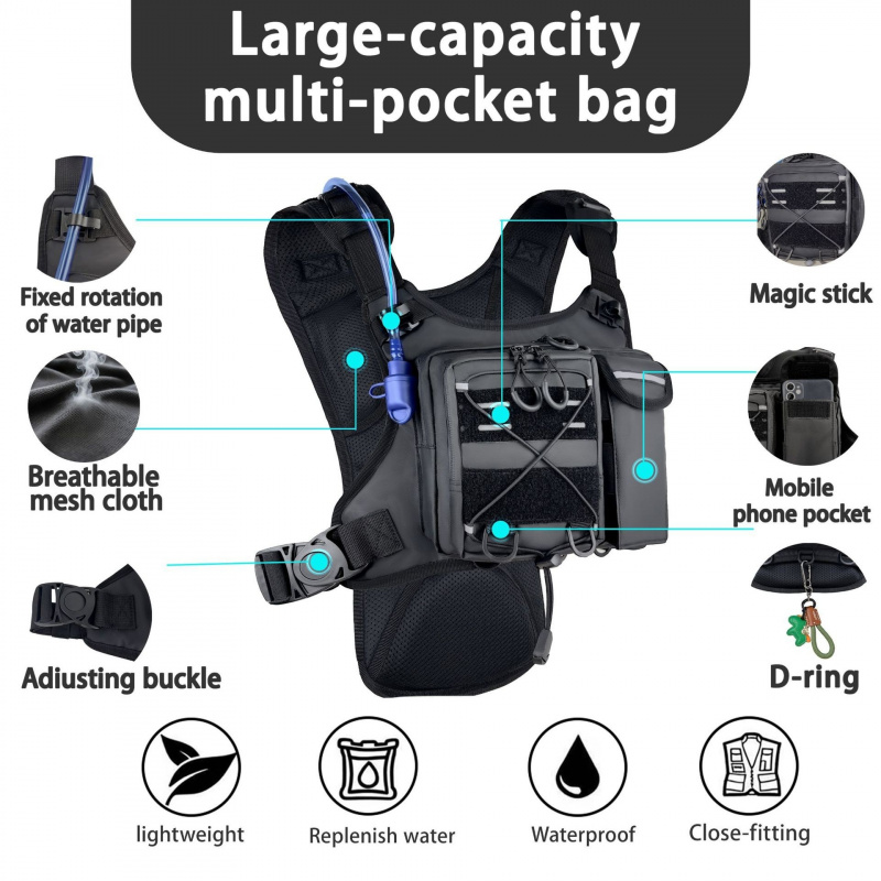 2026 Neue Taktische Weste mit  – Cycling Gear Duffle Bewertung und Preis