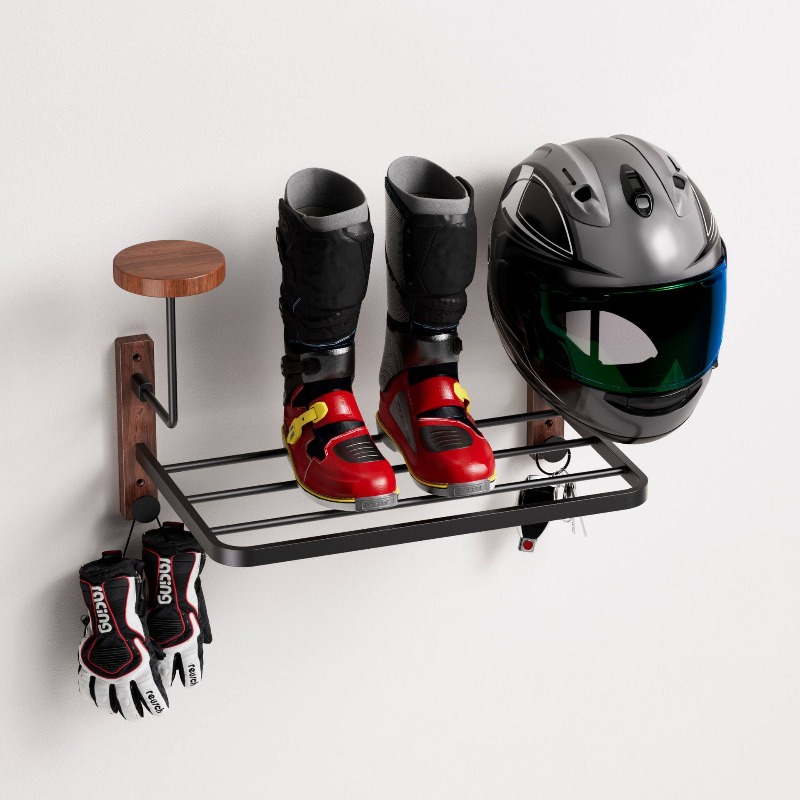 Multifunktionaler Wandhalter f – Cycling Gear Shelf Bewertung und Preis